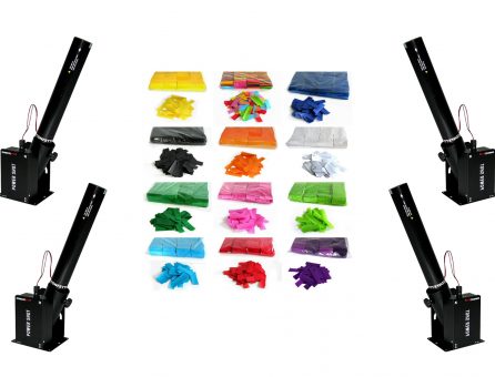 Master Partys confetti kanon set 2 huren