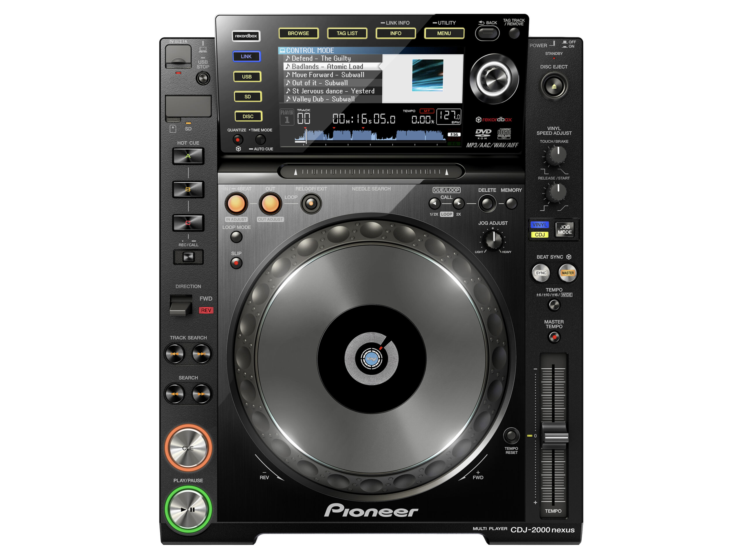 Master Partys Pioneer CDJ-2000 huren
