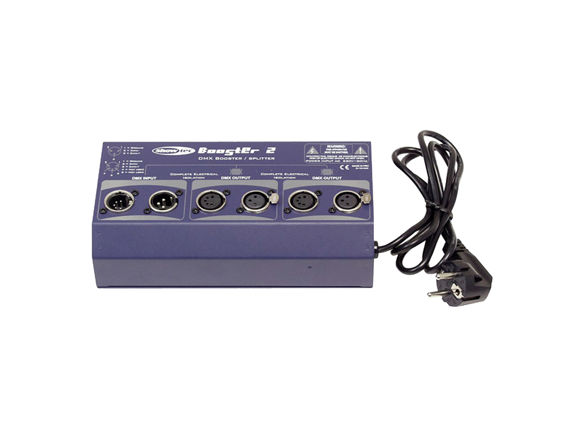 Master Partys DMX splitter en booster huren