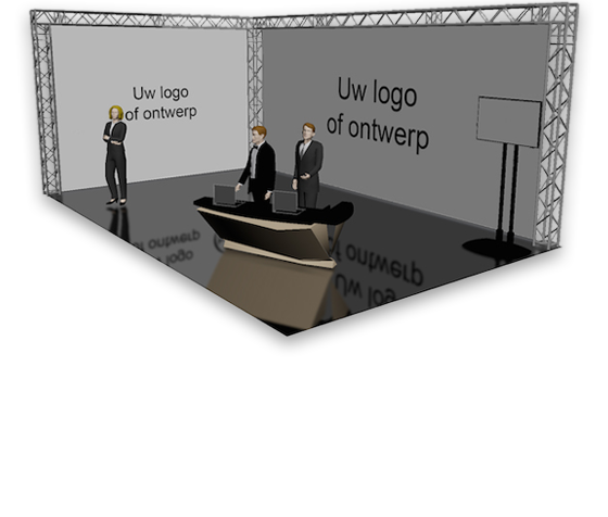 Master Partys beursstand huren