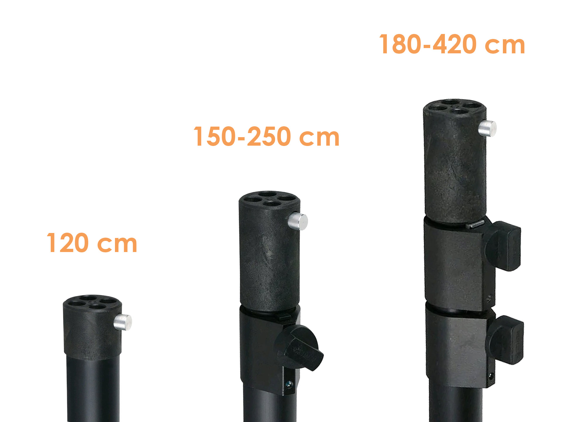 Master Partys pipe and drape staander huren