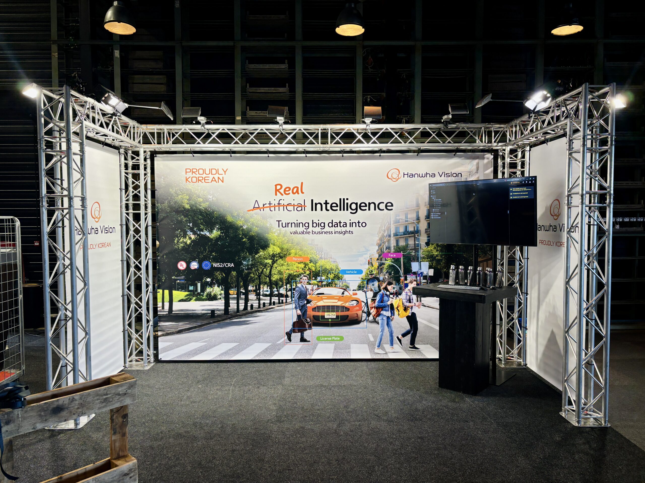 Master Partys truss zilver beursstand huren