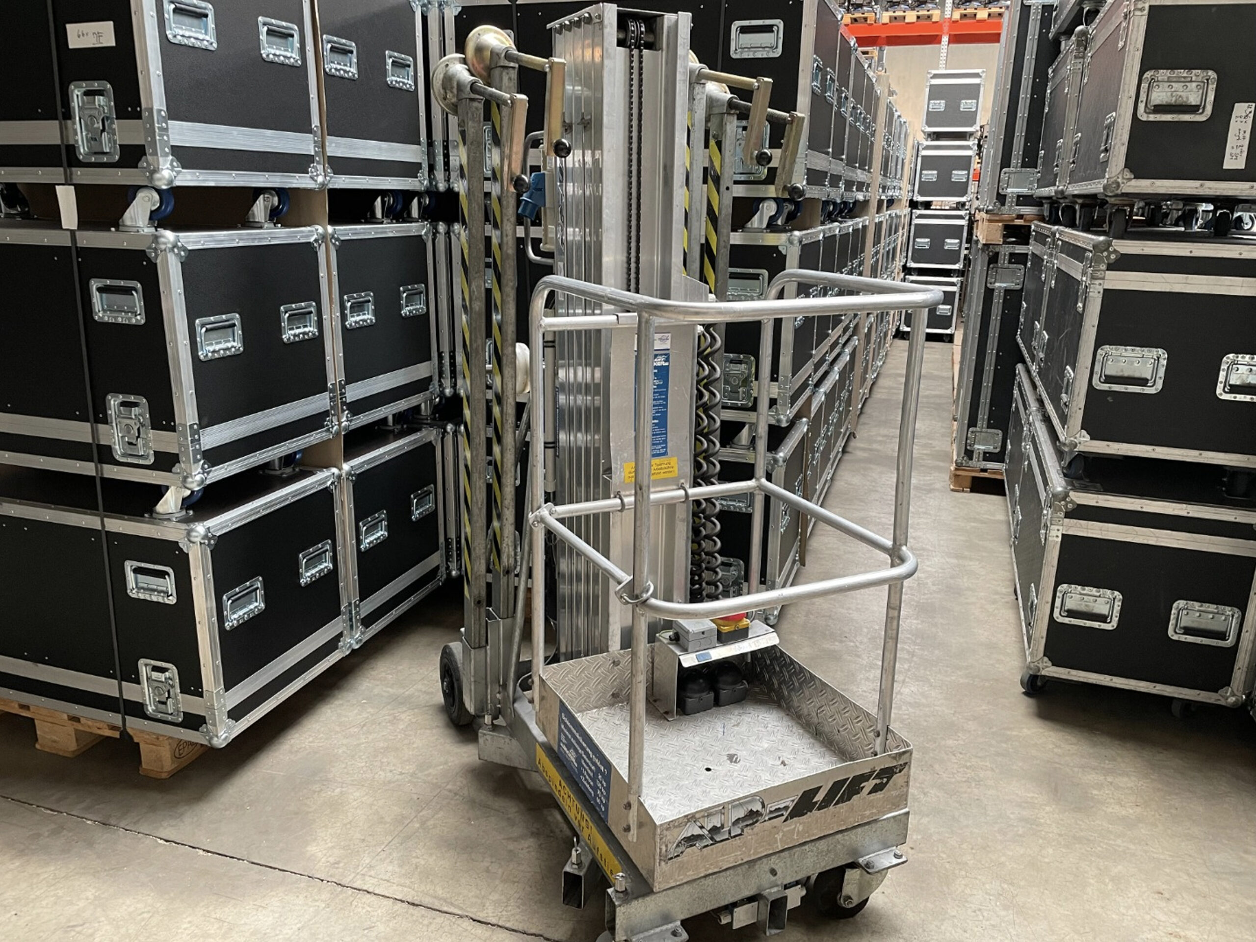 Master Partys manlift - hoogwerker huren