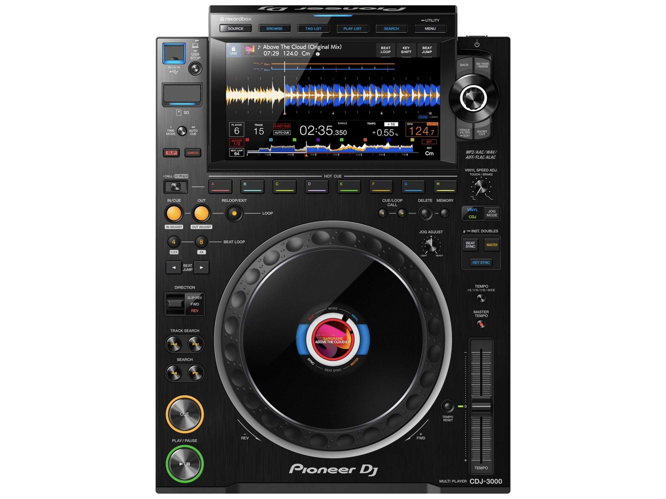 Master Partys Pioneer CDJ-3000 huren